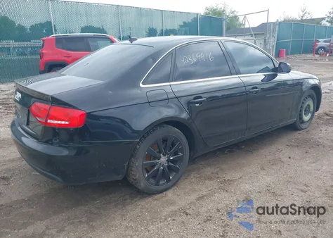 2012 Audi A4 2.0T Premium from USA, damaged, VIN WAUBFAFL2CN012783